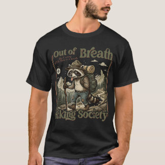 T-shirt Société de Randonnée Hors d'Haleine Raton Laveur R