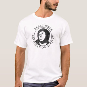 T-shirt Société de restauration de Jésus de bête