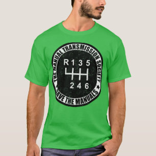 T-shirt Société de transmission manuelle Enregistrer les m