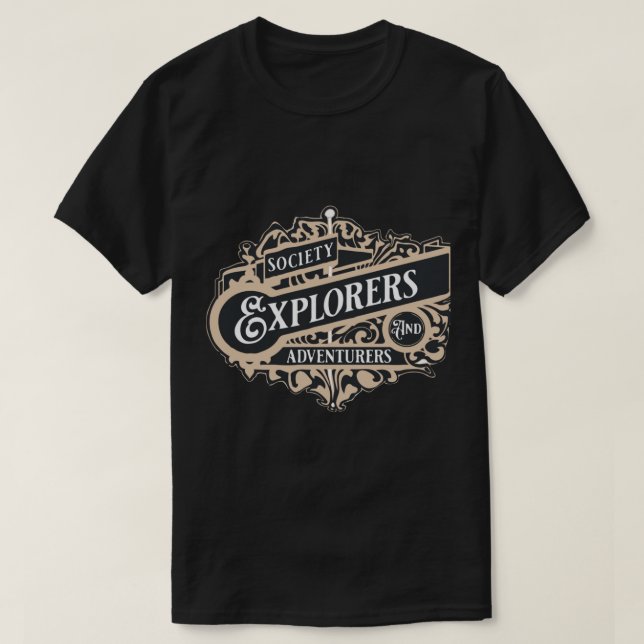 T-shirt société des explorateurs et aventuriers (Design devant)