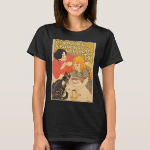 T-shirt Société française de chocolats et de thés, Art Nou