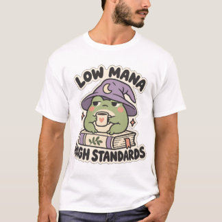 T-shirt Société Grenouille Magicienne Confortable Basse Ma