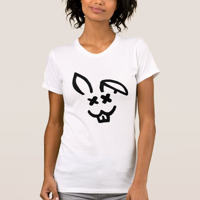 T-shirt Société morte de lapin (Devant)