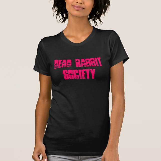 T-SHIRT SOCIÉTÉ MORTE DE LAPIN (Devant)