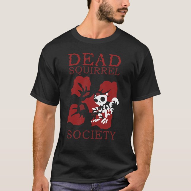 T-shirt Société morte d'écureuil (Devant)