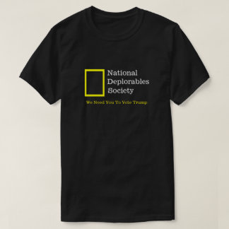 T-shirt Société nationale de Deplorables