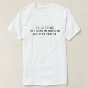 T-shirt société pour l'anachronisme créatif (lumière unise