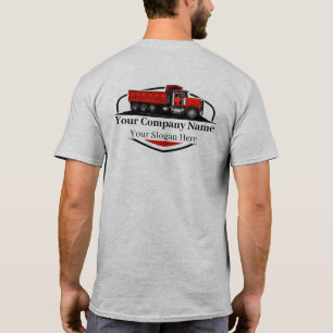 T-shirt Société professionnelle de camionnage de camions