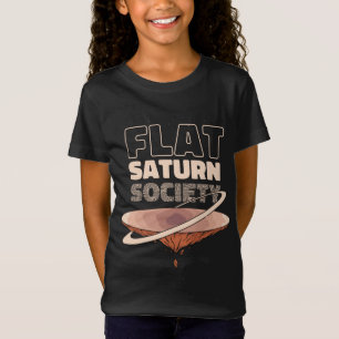 T-Shirt Société Scientifique de Design Saturne Plat