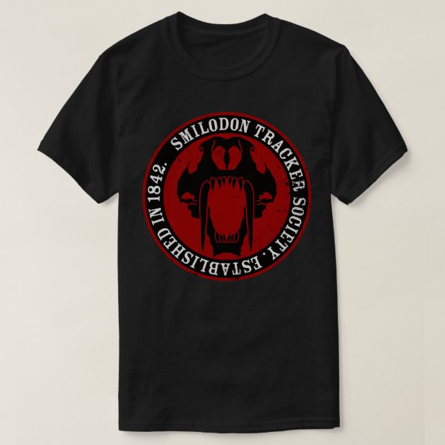 T-shirt Société Smilodon (Design devant)