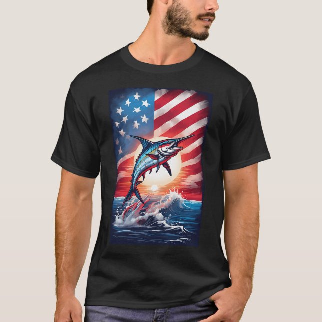 T-shirt Société Waterman USA (Devant)