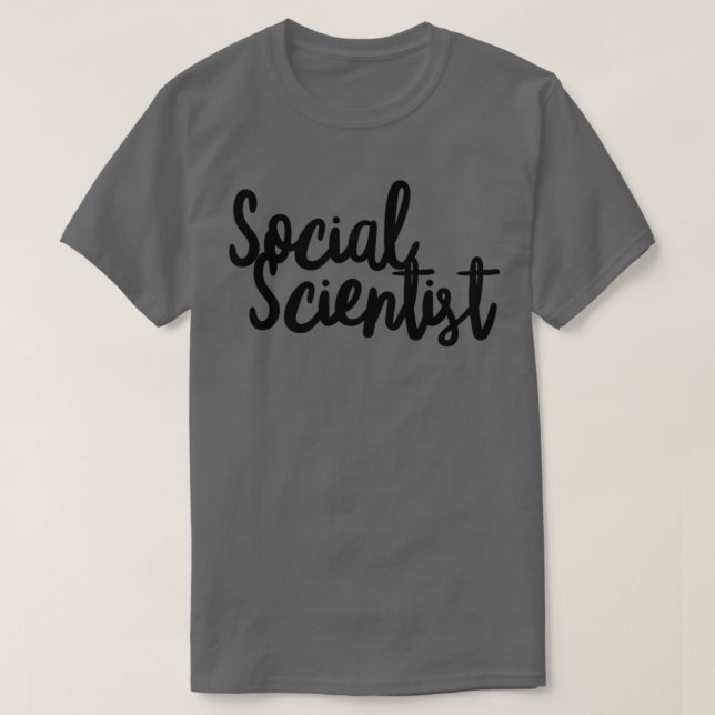 T-shirt sociologue 2 (Design devant)