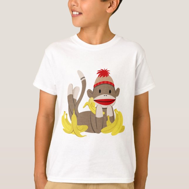 T-shirt Sock Monkey (Devant)