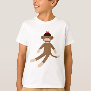 T-shirt sock monkey
