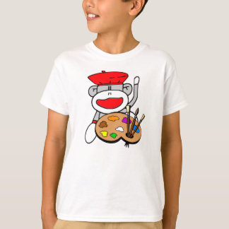 T-shirt Sock Monkey, artiste
