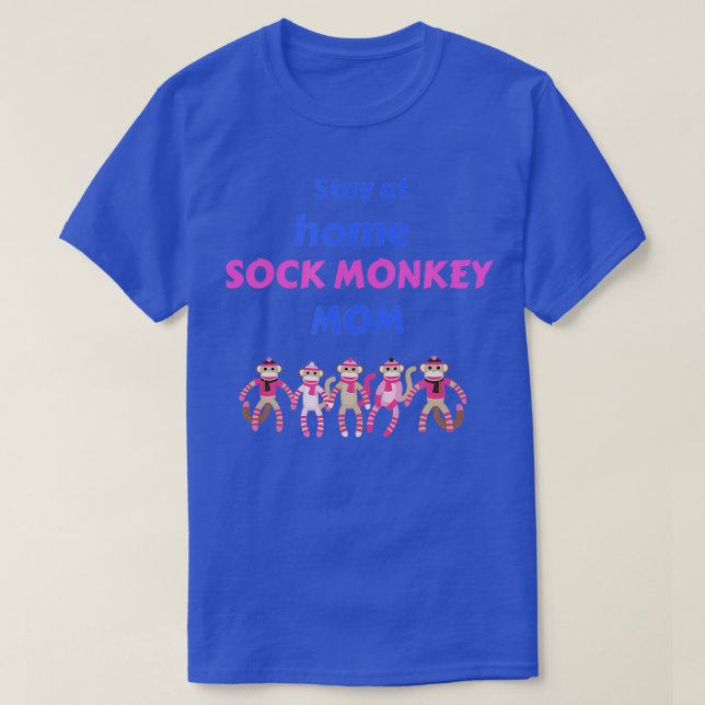 T-shirt Sock Monkey Mom - Cadeau pour Sock Monkey Fans (Design devant)