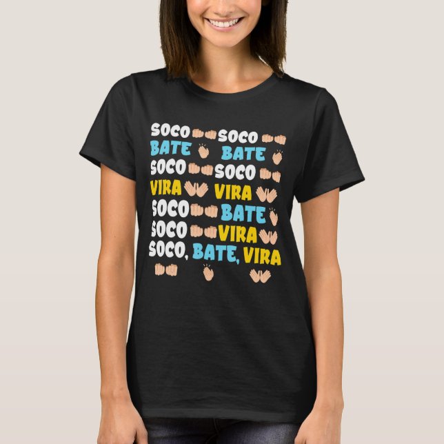 T-shirt Soco Bate Vira Music Dance Party_2 (Devant)