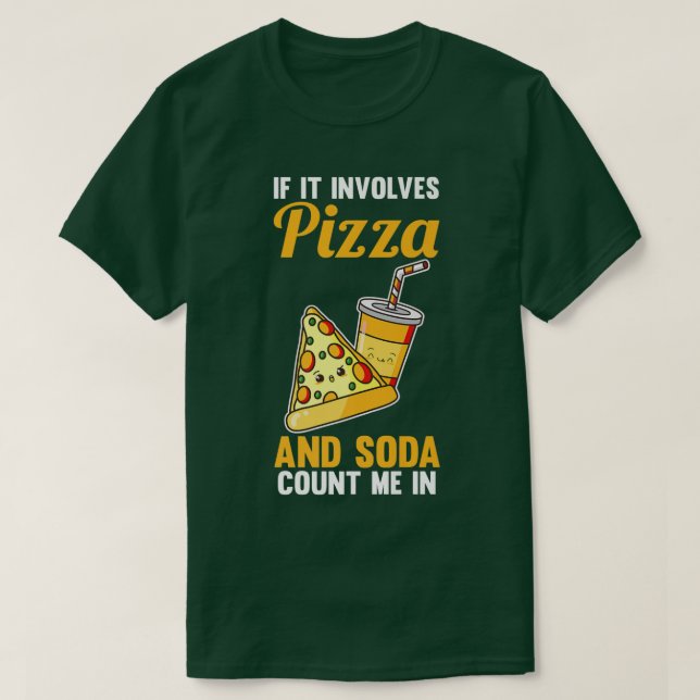 T-shirt Soda Et Pizza 1546  (Design devant)