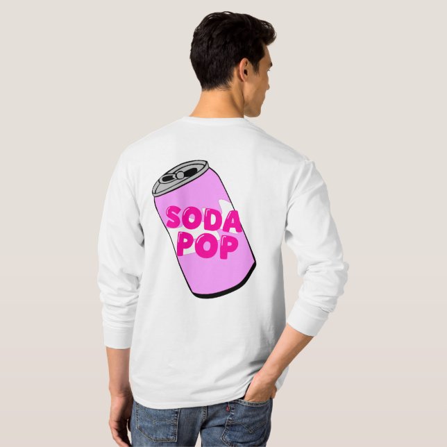 T-shirt SODA POP – Vibrant Pop Culture Design (Dos entier)