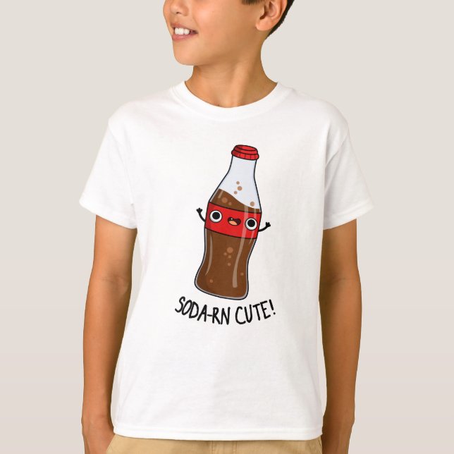 T-shirt Soda-rn Cute Funny Soda Pun (Devant)