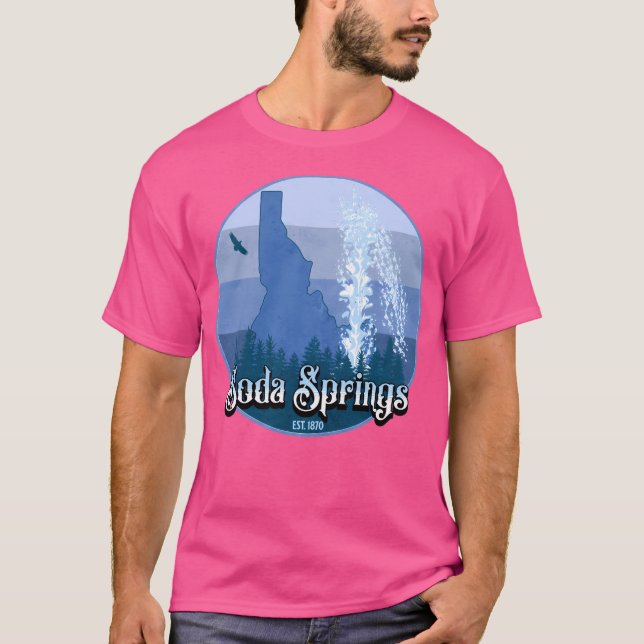 T-shirt Soda Springs Idaho (Devant)