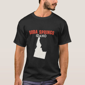 T-shirt Soda Springs Idaho USA State America Travel Idahoa