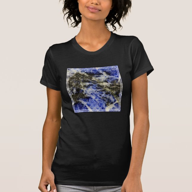 T-shirt Sodalite bleue (Devant)