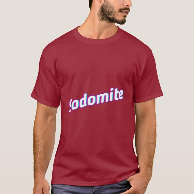 T-shirt Sodomite (Devant)