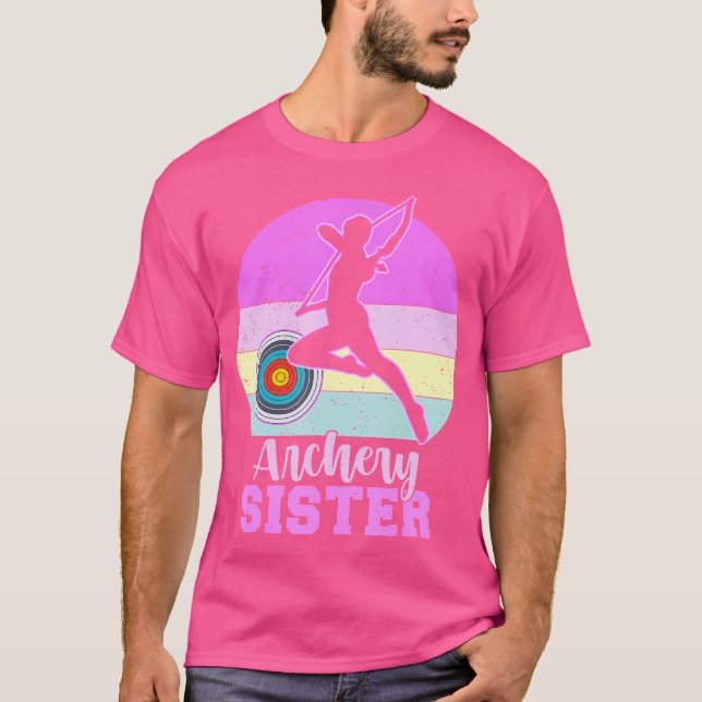 T-shirt Soeur au tir à l'arc (Devant)