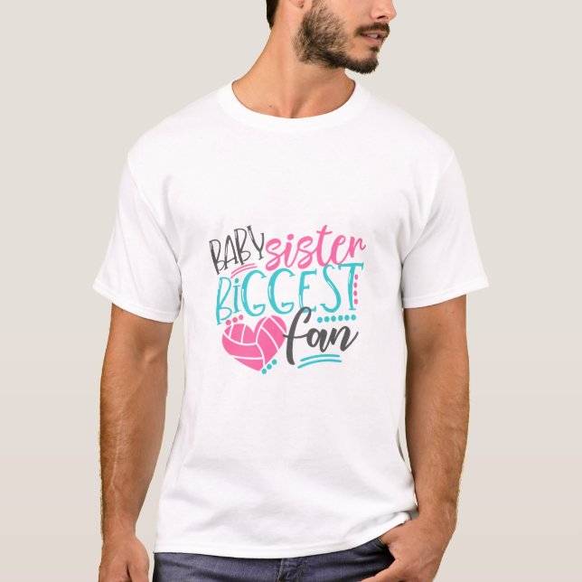 T-shirt Soeur bébé T- (Devant)
