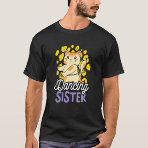 T-shirt Soeur Dansante Avec Chat Pour Frères