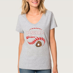 T-shirt Soeur De Baseball Amour Jouer Au Baseball Amusant