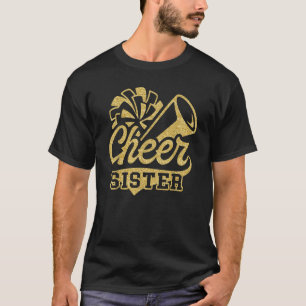 T-shirt Soeur de Cheval Plus Grand Ventilateur Noir Jaune