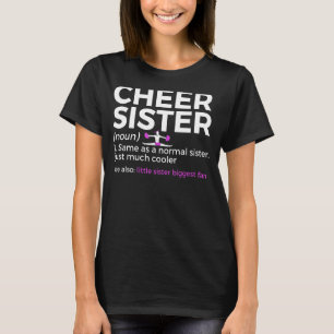 T-shirt Soeur de coeur Définition Petite soeur Plus grand