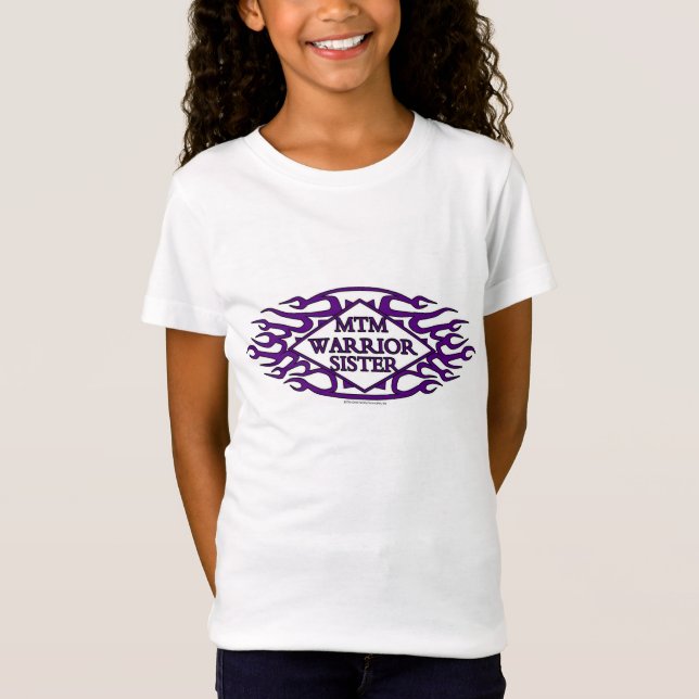 T-shirt - soeur de guerrier de MTM (Devant)