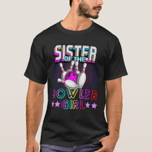 T-shirt Soeur De La Bowler Girl Matching Family Bowling