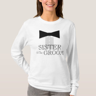 T-shirt Soeur de la Cravate de la cale de la chambre