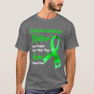 T-shirt Soeur De La Dépression La Plupart Des Gens Ne La R