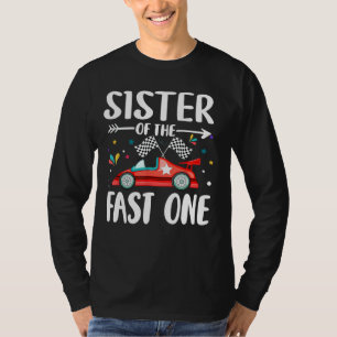 T-shirt Soeur De La Famille De Voiture Rapide Un Anniversa