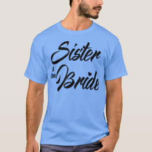 T-shirt Sœur de la mariée, tenue de mariage assortie, part
