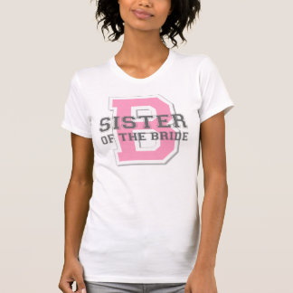 T-shirt Soeur de l'acclamation de jeune mariée