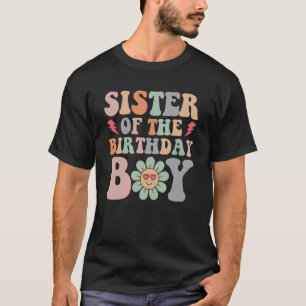 T-shirt Soeur de l'Anniversaire Garçon Fête des Mères Meil