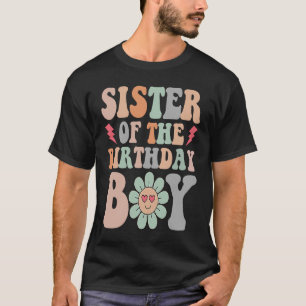 T-shirt Soeur de l'Anniversaire Garçon Fête des Mères Meil