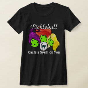 T-shirt Soeur de Pickleball sorcières Halloween