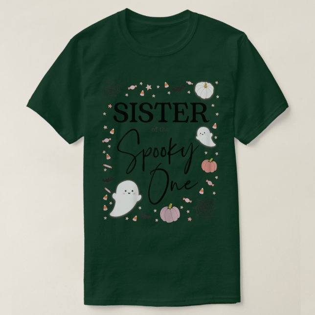 T-shirt Soeur des femmes de la Éffrayante une fille premie (Design devant)