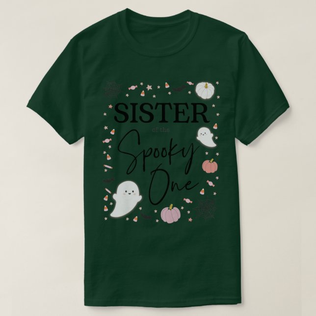 T-shirt Soeur des femmes de la Éffrayante une fille premie (Design devant)