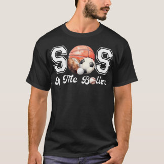 T-shirt Sœur du Boller d'anniversaire Né pour jouer au bal