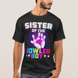 T-shirt Soeur Du Bowler Boy Matching Family Bowling B