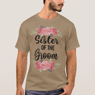 T-shirt Sœur du marié, cortège de mariage, fête du marié, 