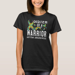 T-shirt Soeur D'Une Sensibilisation sur l'autisme De Guerr